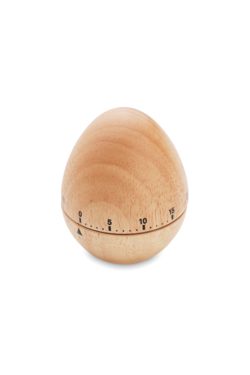 Minuteur en bois de pin