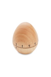 Minuteur en bois de pin
