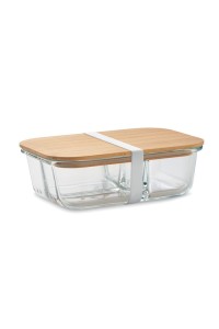 Lunchbox en verre et bambou