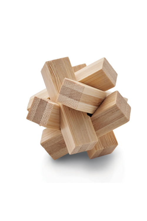 Casse-tête étoile en bambou