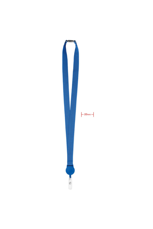 Lanyard avec badge extensible