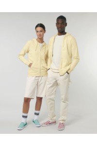 Le sweat-shirt zippé capuche unisexe