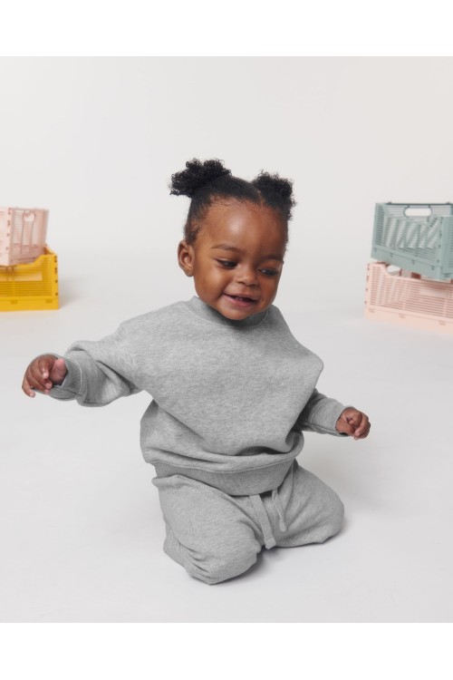 Le sweat-shirt à col rond Iconic pour bébé