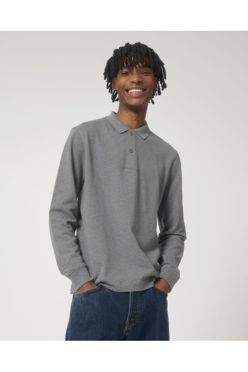 Le polo unisexe à manches longues