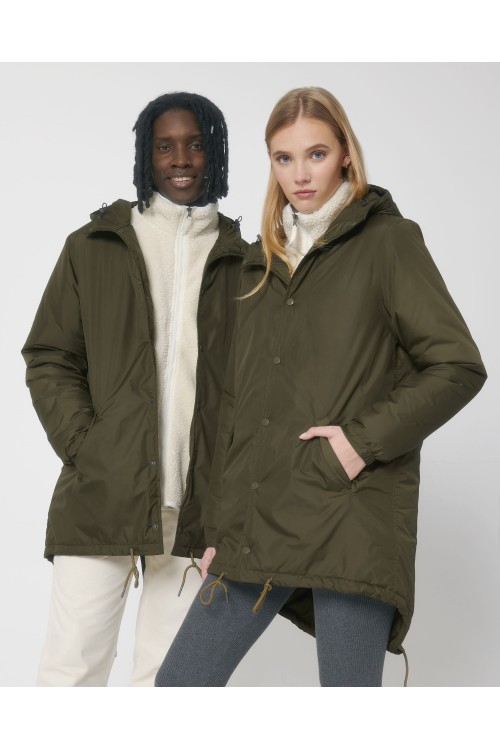 Veste parka unisexe matelassée