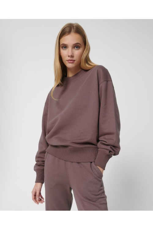 Le sweat unisexe décontracté à col rond