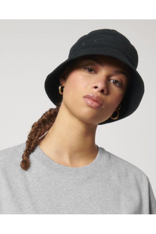 Chapeau bob en toile