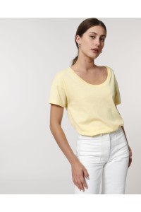 Le T-shirt loose col rond femme