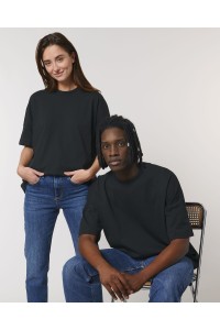 Le t-shirt oversize col montant unisexe