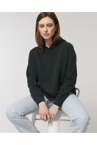 Le sweat-shirt capuche court femme