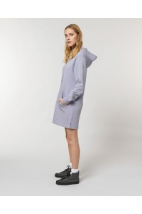 La robe sweat-shirt à capuche