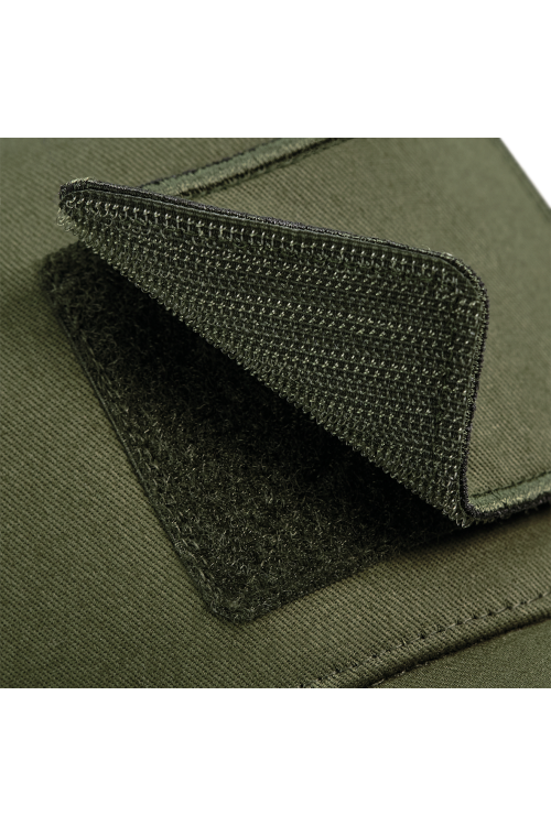 Casquette 5 panneaux avec patch amovible