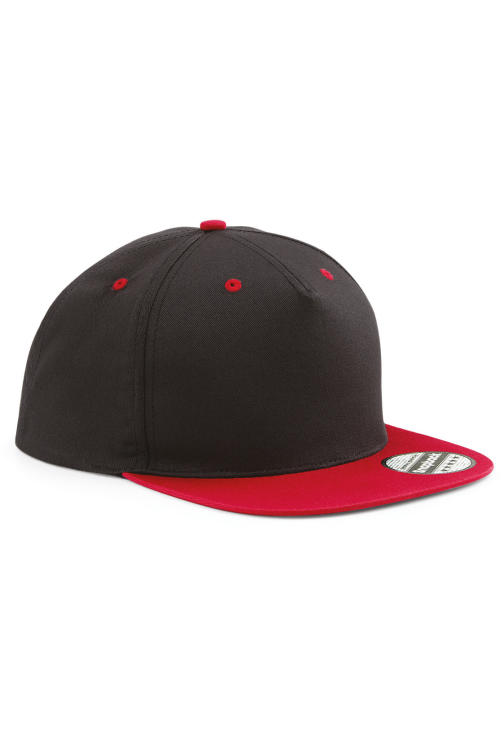 Casquette Snapback contrastée - 5 panneaux