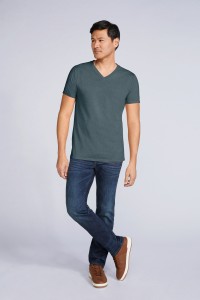 T-shirt homme col v Softstyle