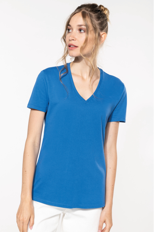 T-shirt BIO150IC col V femme