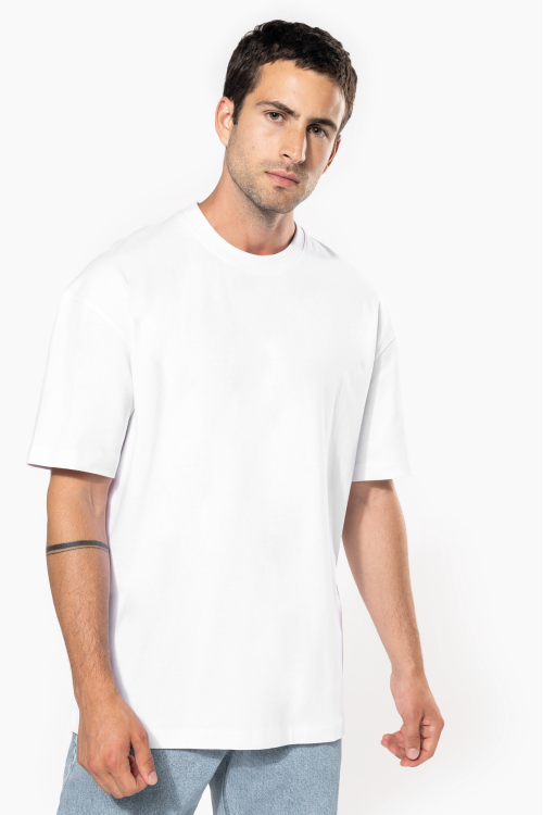 T-shirt unisexe oversize manches courtes