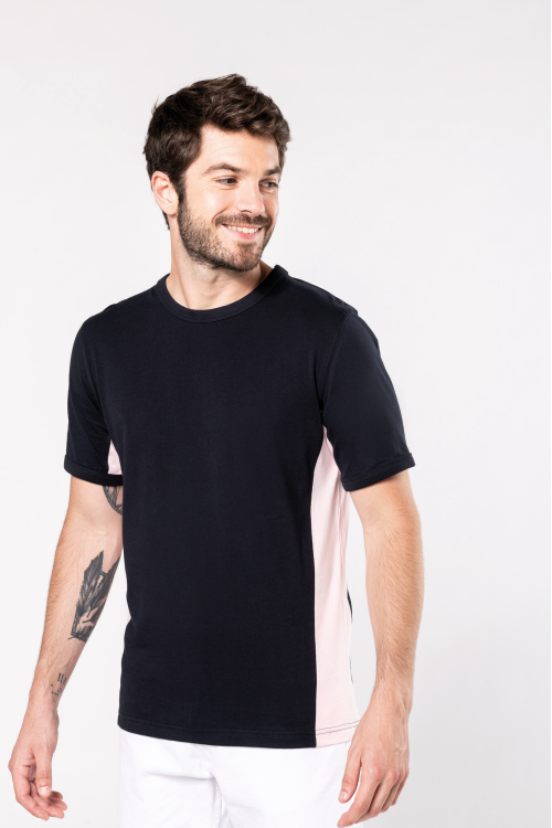 Tiger > t-shirt bicolore manches courtes