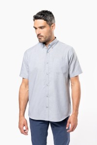 Chemise Oxford manches courtes