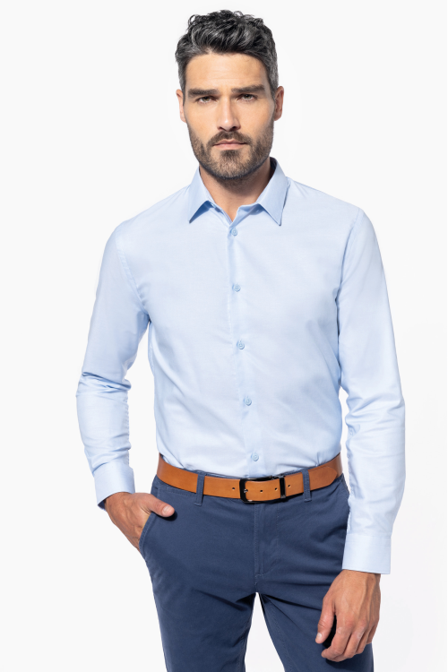 Chemise oxford manches longues homme