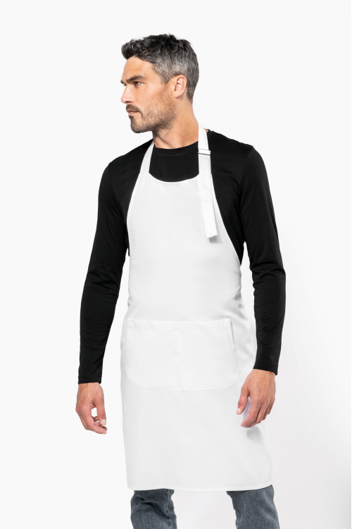 Tablier polycoton lavage haute température