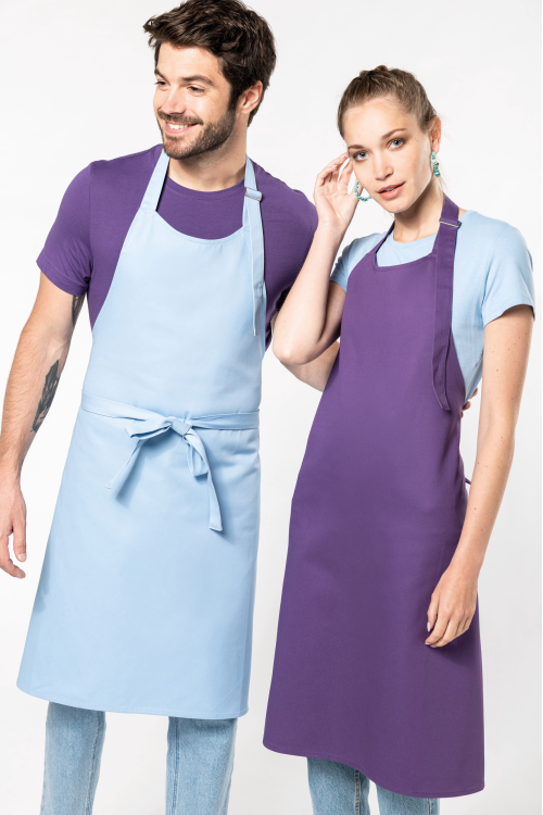 Tablier coton sans poche