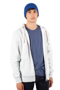 Bonnet bordure côtelée