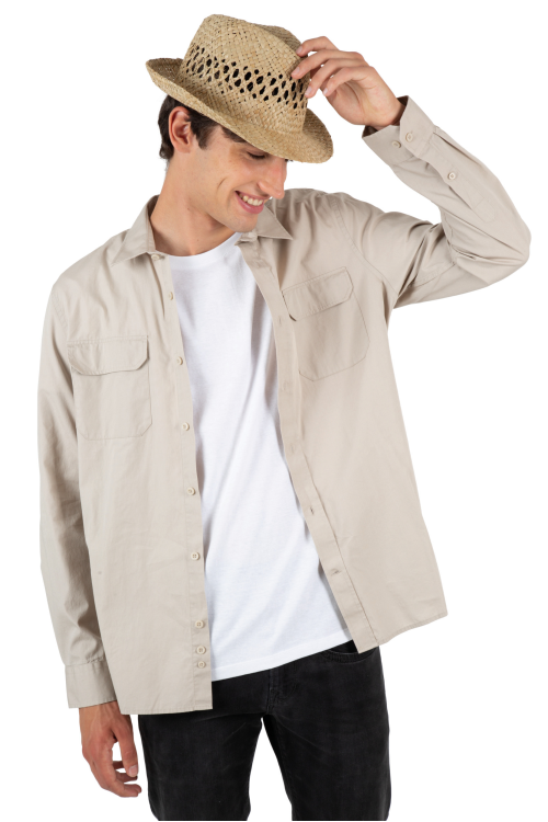 Chapeau Panama tressé