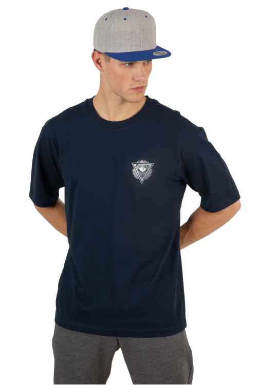 Casquette visière plate - 6 panneaux