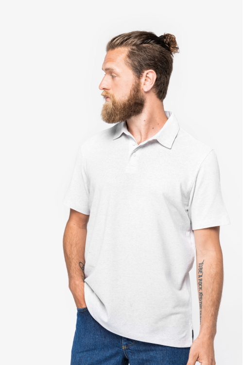 Polo recyclé homme