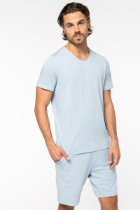 T-shirt Slub bords francs homme