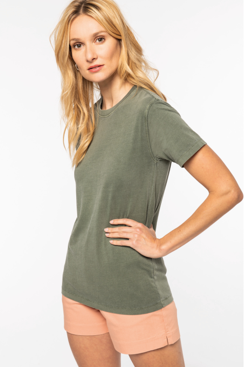 T-shirt délavé femme