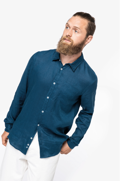 Chemise en lin homme