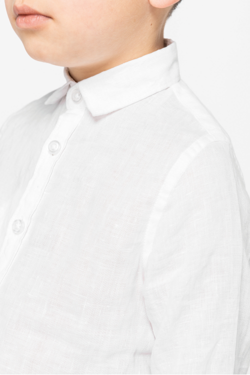 Chemise en lin garçon