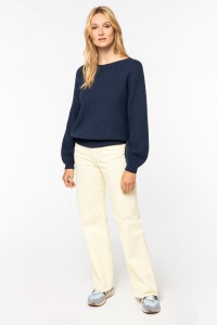 Pull en laine mérinos responsable femme