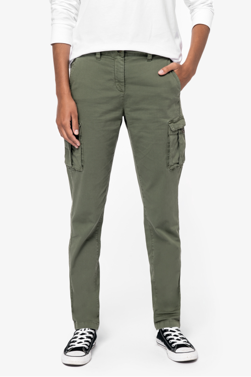 Pantalon cargo femme