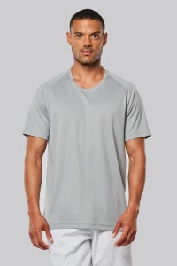 T-shirt de sport à col rond recyclé homme