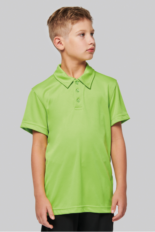 Polo sport manches courtes enfant