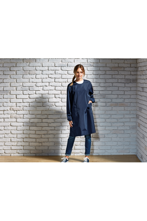 Robe de salon imperméable double attache