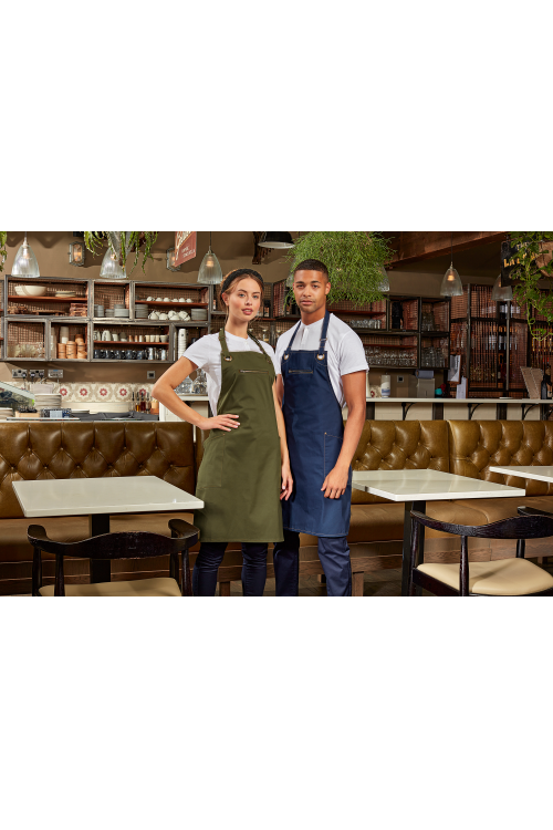 Tablier contrasté écoresponsable "Barley"