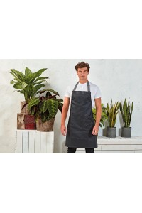 Tablier "effet ciré" à bavette "District"