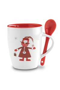 Mug avec petite cuillère 250ml