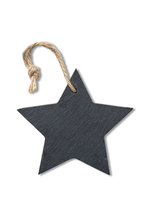 Suspension étoile en ardoise
