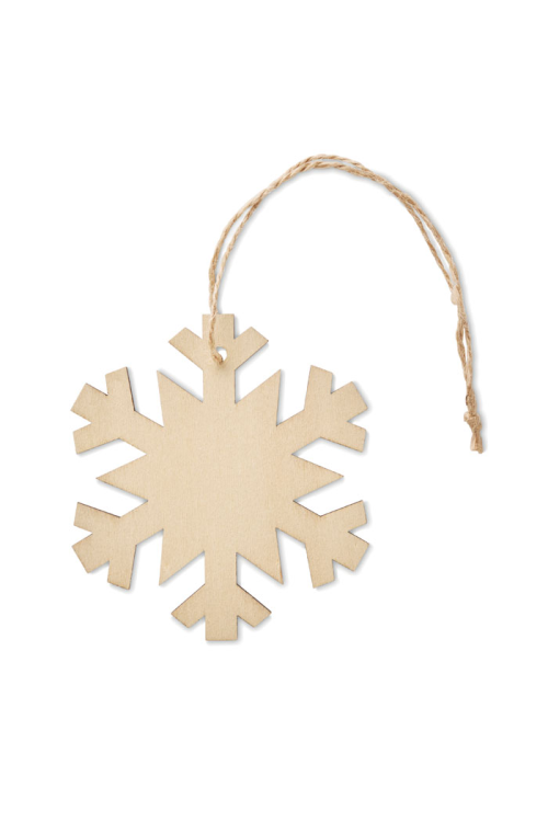 Décoration forme flocon en