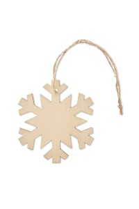 Décoration forme flocon en