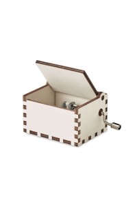 Boîte à musique en bois