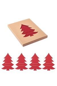 4 portes couverts  feutre RPET