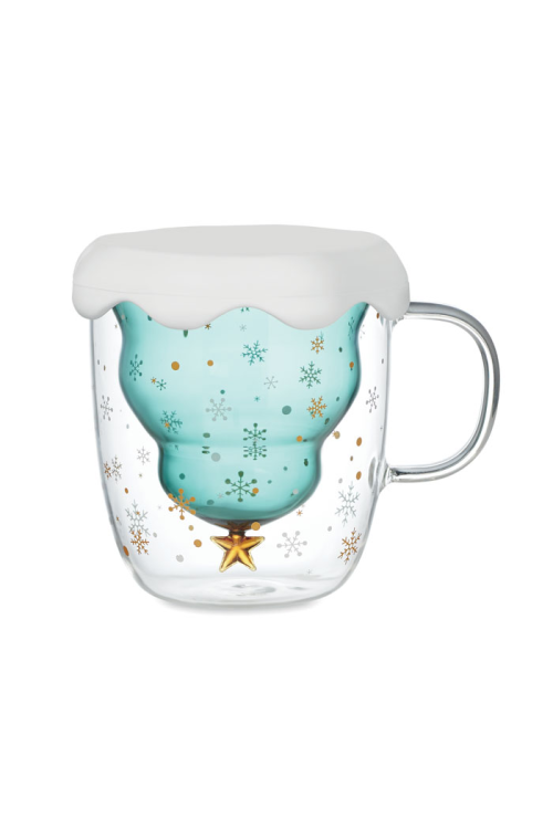 Tasse double paroi en verre