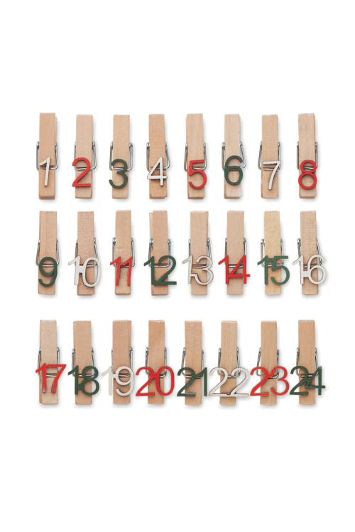 Calendrier de l'Avent  24 clips