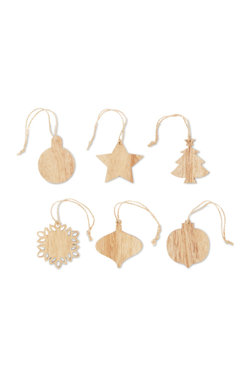 Décorations de Noël en bois