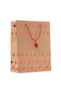 Sac cadeau en papier à motifs